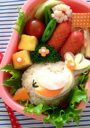 鳥さん♪キャラ弁-レシピのメイン写真