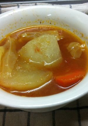 大根トマトスープ-レシピのメイン写真