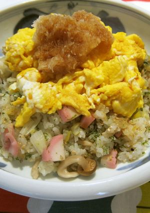 さっぱり味✿彩りきれいな和風オムライス-レシピのメイン写真