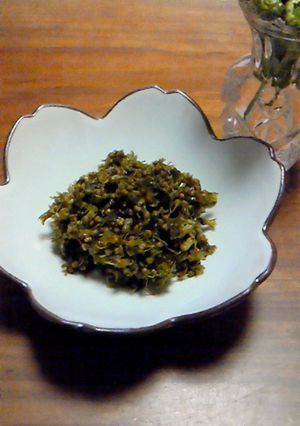 シソの醤油煮-レシピのメイン写真