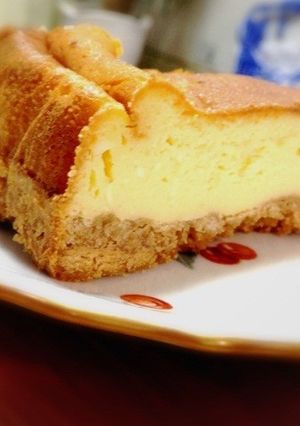 我が家のスタンダードチーズケーキ-レシピのメイン写真