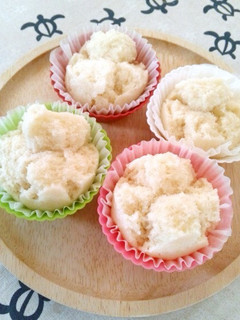 ❁卵不使用⋆基本の蒸しパン❁-レシピのメイン写真