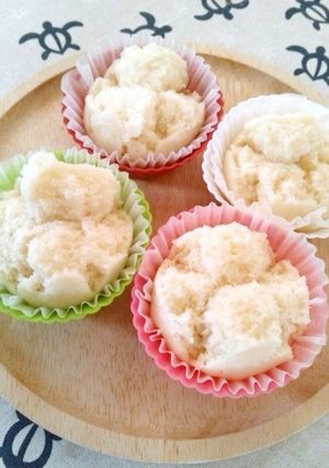 ❁卵不使用⋆基本の蒸しパン❁-レシピのメイン写真