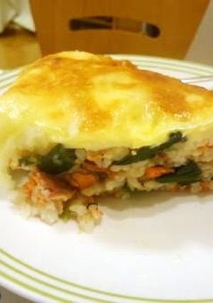 鮭とほうれん草のマッシュポテトドリア♪-レシピのメイン写真