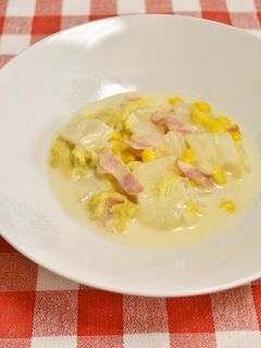 白菜とベーコンのクリーム煮-レシピのメイン写真