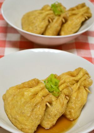 ほっこり♡白菜と挽肉の巾着袋-レシピのメイン写真