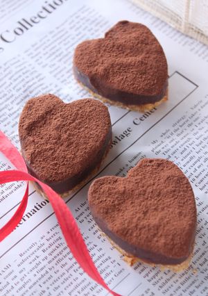 バレンタインに♪簡単♡生チョコケーキ-レシピのメイン写真