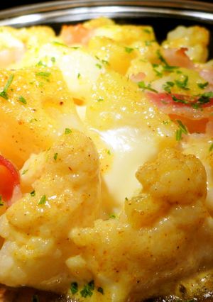 カリフラワーのカレーマヨチーズ焼き-レシピのメイン写真