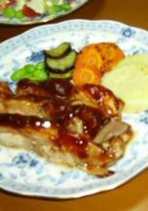 オーブンで簡単！バーベキューチキン-レシピのメイン写真