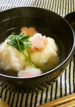 お上品でメチャ美味なエビのしんじょ碗-レシピのメイン写真