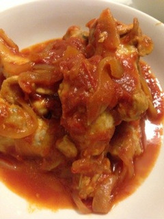 簡単☆水なし!鶏手羽元のトマト煮-レシピのメイン写真