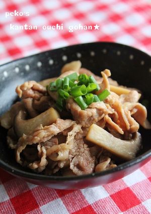 簡単☆豚とエリンギのオイスター炒め煮☆-レシピのメイン写真