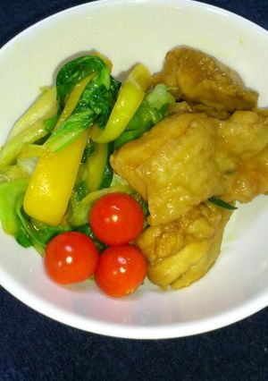 簡単♪唐揚げ サラダ-レシピのメイン写真