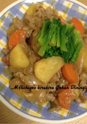 野菜が甘〜い☆醤油麹の豚肉じゃが-レシピのメイン写真