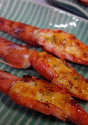赤海老のウニマヨ焼き-レシピのメイン写真