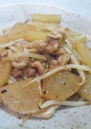 ☆豚バラ大根☆〜家にある調味料で〜-レシピのメイン写真