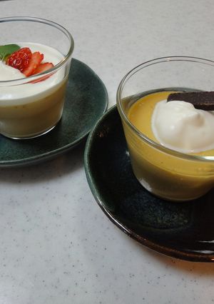 ✿絶品♪ホットミルクティーで作るプリン✿-レシピのメイン写真