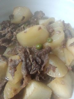 牛肉と大根の炒め煮-レシピのメイン写真