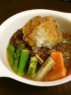 和風ハンバーグ☆たっぷりの大根おろしと!-レシピのメイン写真