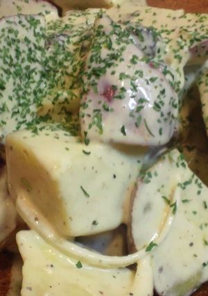 野郎飯流・さつまいものヨーグルトサラダ-レシピのメイン写真