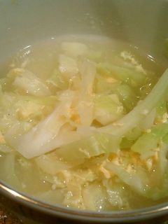 キャベツとたまごのやさしいスープ-レシピのメイン写真