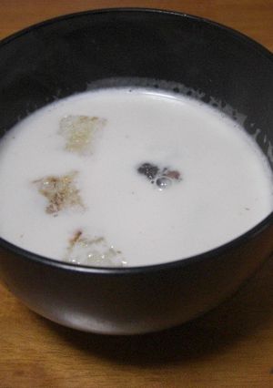 ホットミルクせんざい-レシピのメイン写真