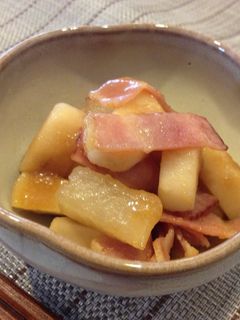 里芋と大根とベーコンの煮物-レシピのメイン写真
