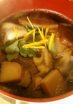 簡単！北海道地方風お雑煮-レシピのメイン写真