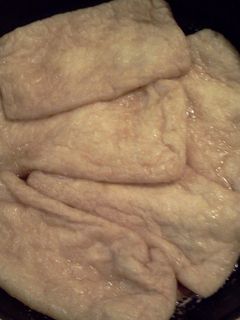 簡単!節約!きつねうどんのお揚げ♪-レシピのメイン写真