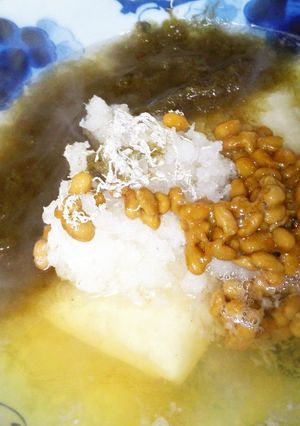 もち茶漬け-レシピのメイン写真