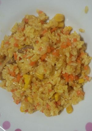 簡単!!!カレーピラフ-レシピのメイン写真