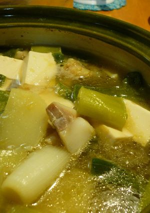 タラと長ネギの簡単豆腐鍋-レシピのメイン写真