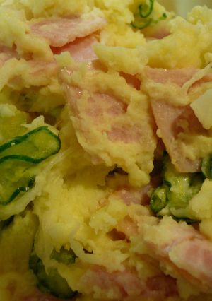 ポテトハムサラダ☆レンジで簡単-レシピのメイン写真