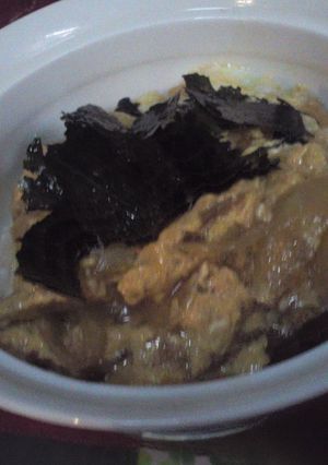 簡単ムダなし！！もつ鍋卵丼-レシピのメイン写真