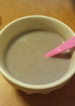 とろとろ汁粉風milk♪@赤福リメイク☆-レシピのメイン写真