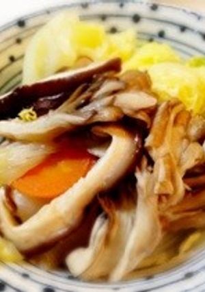 白菜とキノコ蒸し◆ホットサラダ-レシピのメイン写真