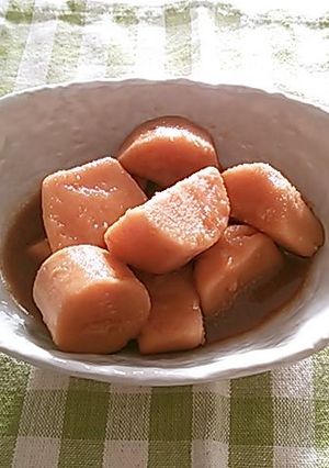 旨うま大和芋の煮っころがし-レシピのメイン写真