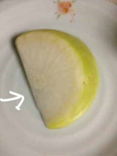 大根でバッチリ!魚の鱗とり-レシピのメイン写真