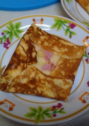 ハムチーズのガレット風-レシピのメイン写真