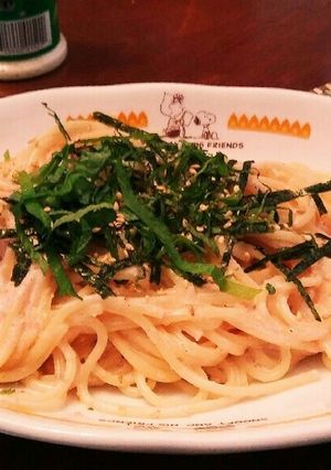 明太クリームスパゲッティ-レシピのメイン写真