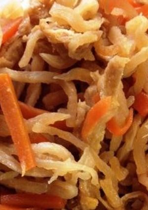 超かんたん切り干し大根煮-レシピのメイン写真