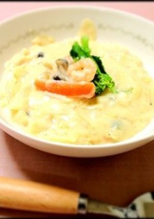 豆乳たっぷりヘルシークリーム煮-レシピのメイン写真