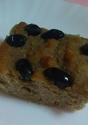 黒豆の煮汁も♪かるかん風★おからケーキ-レシピのメイン写真
