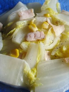 白菜の中華風ホットミルク煮-レシピのメイン写真