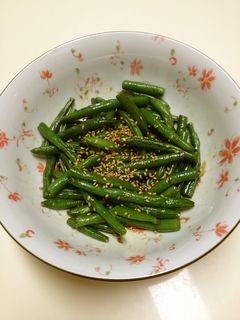 ♪いんげんの揚げびたし♪-レシピのメイン写真