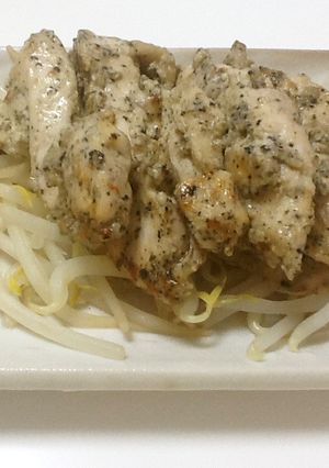 鶏胸肉のごまマヨピリ辛焼き-レシピのメイン写真