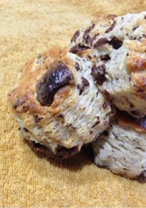 サクサクしっとり☆クッキーチョコスコーン-レシピのメイン写真