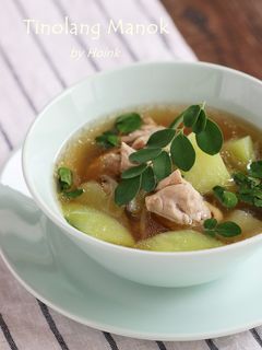 フィリピンの味★鶏肉の生姜スープ-レシピのメイン写真