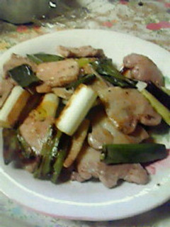 簡単!豚バラ肉の炒め物-レシピのメイン写真