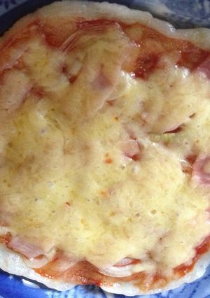 餅ピザ-レシピのメイン写真